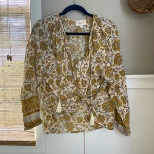 Cleobella front tie top